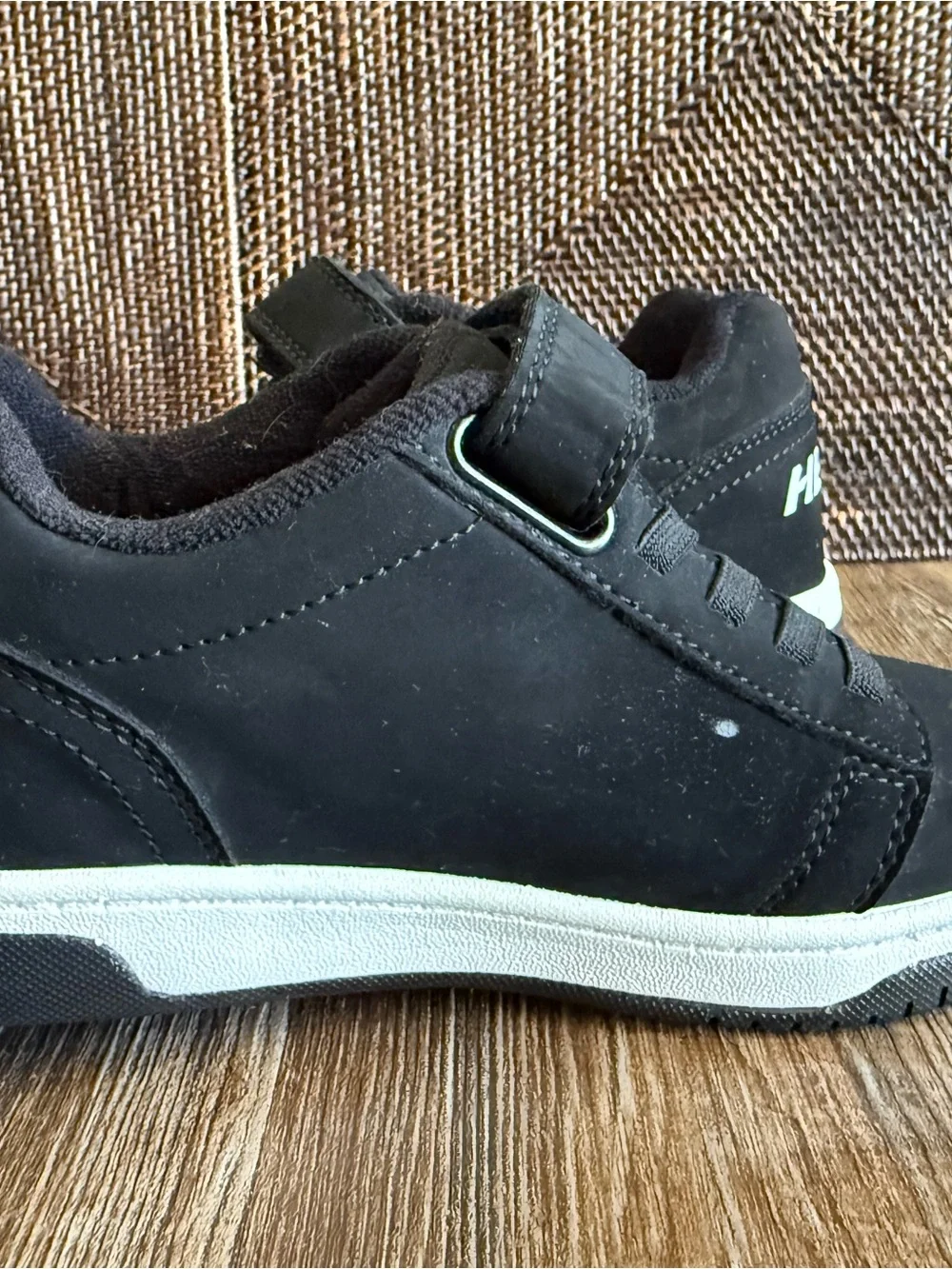 HEELYS DUAL UP X2 HOOK & LOOP FASTENER SKATE SHOES Youth Size 2